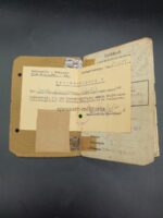Heer Soldbuch des Obergefreiten August Pomorin aus Bärenwinkel (Johannisburg) Ostpreußen, 9./Infanterie Regiment 392, (169.Infanterie Division) Finnland – Bild 2