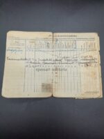 Heer Soldbuch des Obergefreiten August Pomorin aus Bärenwinkel (Johannisburg) Ostpreußen, 9./Infanterie Regiment 392, (169.Infanterie Division) Finnland – Bild 6