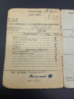Heer Soldbuch des Obergefreiten August Pomorin aus Bärenwinkel (Johannisburg) Ostpreußen, 9./Infanterie Regiment 392, (169.Infanterie Division) Finnland – Bild 9