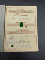 Heer Wehrpass des Obergefreiten Walter Pakulis aus Essen (Altenessen) 3./Panzerjäger Abteilung 21 (21.Infanterie Division) Ladogasee – Bild 2