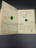 Heer Wehrpass des Obergefreiten Walter Pakulis aus Essen (Altenessen) 3./Panzerjäger Abteilung 21 (21.Infanterie Division) Ladogasee – Bild 4
