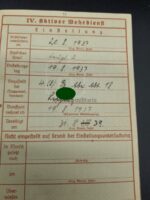 Heer Wehrpass des Obergefreiten Walter Pakulis aus Essen (Altenessen) 3./Panzerjäger Abteilung 21 (21.Infanterie Division) Ladogasee – Bild 6