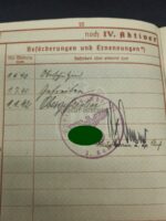 Heer Wehrpass des Obergefreiten Walter Pakulis aus Essen (Altenessen) 3./Panzerjäger Abteilung 21 (21.Infanterie Division) Ladogasee – Bild 9