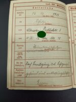 Heer Wehrpass des Obergefreiten Walter Pakulis aus Essen (Altenessen) 3./Panzerjäger Abteilung 21 (21.Infanterie Division) Ladogasee – Bild 11