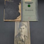 Heer Wehrpass des Gefreiten Helmut Sammet aus Backnang, Panzer Grenadier Regiment 394, (3.Panzer Division) Russland