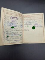 Heer Wehrpass des Gefreiten Helmut Sammet aus Backnang, Panzer Grenadier Regiment 394, (3.Panzer Division) Russland – Bild 7