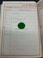 Heer Wehrpass des Gefreiten Helmut Sammet aus Backnang, Panzer Grenadier Regiment 394, (3.Panzer Division) Russland – Bild 11