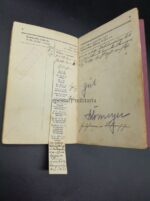 Heer Wehrpass, Militärpaß & Dokumente des Friedrich Becker aus Rosdorf (Göttingen) Lothringischen Feld Artillerie Regiment 33 – Bild 15