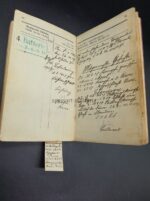 Heer Wehrpass, Militärpaß & Dokumente des Friedrich Becker aus Rosdorf (Göttingen) Lothringischen Feld Artillerie Regiment 33 – Bild 16