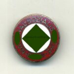 NSDAP Parteiabzeichen, Hst. RZM M1/136 "Matthias Salcher & Söhne, Wagstadt"