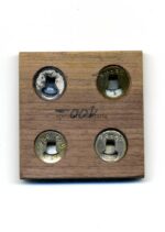 NSFK-Segelfliegerabzeichen Stufe A, B, C und Stufe C International in 935er Silber – Bild 2