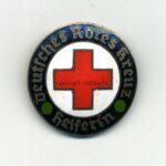 DRK Deutsches Rotes Kreuz Helferin Brosche