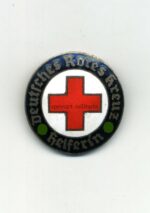 DRK Deutsches Rotes Kreuz Helferin Brosche