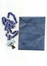 Ehrenkreuz der deutschen Mutter in Silber (Mutterkreuz) mit Verleihungstüte, „Förster & Barth, Pforzheim“ – Bild 2