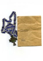 Ehrenkreuz der deutschen Mutter in Bronze (Mutterkreuz) mit Verleihungstüte, „Gebrüder Lange, Lüdenscheid“ – Bild 2