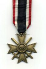 Kriegsverdienstkreuz 2. Klasse 1939 mit Schwertern, Hst. 87 "Roman Palme, Gablonz" – Bild 2