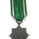 Tapferkeits- und Verdienstauszeichnung für Ostvölker 2.Klasse in Silber ohne Schwerter, Hst. 100 "Wächtler & Lange Mittweida"