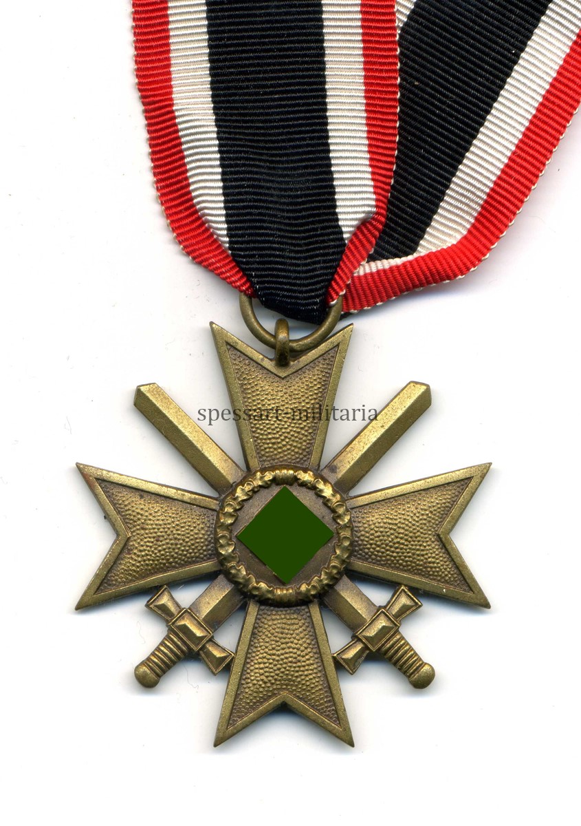 img914z Kriegsverdienstkreuz 2. Klasse 1939 mit Schwertern, Hst. 95 – Adolf Scholze, Gablonz – Bild 1