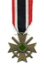 Kriegsverdienstkreuz 2. Klasse 1939 mit Schwertern, Hst. 65 – Klein & Quenzer, Idar Oberstein