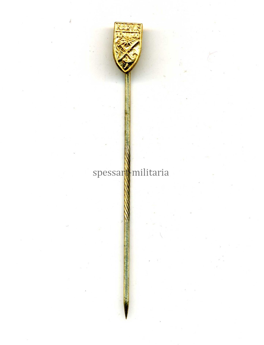 Anstecknadel Ärmelschild „Narvik“ Kriegsmarine, Ausführung 1957