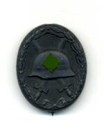 Verwundetenabzeichen in Schwarz 1939, Hst. 110 "Otto Zappe, Gablonz"