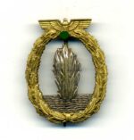 Kriegsabzeichen für Minensuch-, U-Boot-Jagd- und Sicherungsverbände, Hst. RSS (Richard Simm & Söhne, Gablonz)