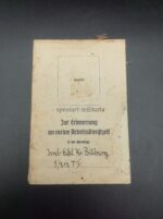 Plakette Reichsarbeitsdienst Abteilung 5/212 Irrel-Eifel (Bitburg) – Bild 2
