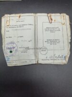 Heer Soldbuch des Stabsgefreiten Arno Weberstädt aus Wolferschwenda (Greußen), Stab/Grenadier Regiment 582 (319. Infanterie-Division) Kanalinseln (Gefangennahme auf Jersey) – Bild 16
