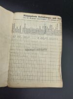 Heer Soldbuch des Stabsgefreiten Arno Weberstädt aus Wolferschwenda (Greußen), Stab/Grenadier Regiment 582 (319. Infanterie-Division) Kanalinseln (Gefangennahme auf Jersey) – Bild 6