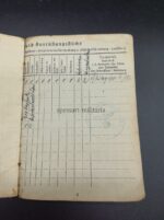 Heer Soldbuch des Stabsgefreiten Arno Weberstädt aus Wolferschwenda (Greußen), Stab/Grenadier Regiment 582 (319. Infanterie-Division) Kanalinseln (Gefangennahme auf Jersey) – Bild 7