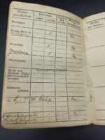 Heer Soldbuch des Stabsgefreiten Arno Weberstädt aus Wolferschwenda (Greußen), Stab/Grenadier Regiment 582 (319. Infanterie-Division) Kanalinseln (Gefangennahme auf Jersey) – Bild 9