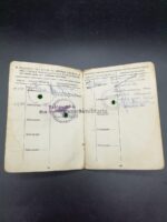 Heer Soldbuch des Stabsgefreiten Arno Weberstädt aus Wolferschwenda (Greußen), Stab/Grenadier Regiment 582 (319. Infanterie-Division) Kanalinseln (Gefangennahme auf Jersey) – Bild 11