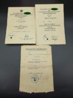 Heer Urkundengruppe mit Dokumente und Buch "Der Südostfeldzug einer fränkischen Infanterie Division" (73 I.D.) des Obergefreiten Pankraz Kutzelmann aus Bamberg 5./Infanterie Regiment 170, (73. Infanterie Division) – Bild 4