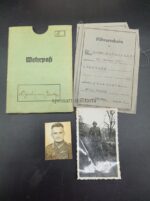 Heer Urkundengruppe mit Dokumente und Buch "Der Südostfeldzug einer fränkischen Infanterie Division" (73 I.D.) des Obergefreiten Pankraz Kutzelmann aus Bamberg 5./Infanterie Regiment 170, (73. Infanterie Division) – Bild 6