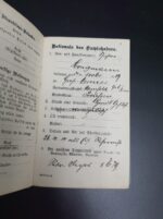 Nachlass Urkunden & Dokumente des Unteroffiziers Gustav Honigmann aus Großörner (Mansfeld), 3, Maschinengewehr Kompanie, Landwehr Infanterie Regiment 75 (Ostfront) – Bild 5