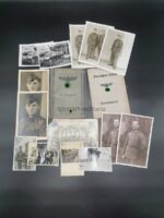 Waffen-SS Wehrpass, Kennkarte & Fotos des SS-Sturmmann Alois Rogg aus Weißenhorn (Neu-Ulm), 9. SS-Panzer-Division "Hohenstaufen" (Tarnopol)