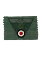 Wehrmacht Heer Mützenabzeichen Trapez für Feldmütze