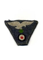 Wehrmacht Luftwaffe Mützenabzeichen Trapez für Feldmütze