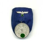 Wehrmacht Dienstauszeichnung 4. Klasse für 4 Jahre an Einzelspange