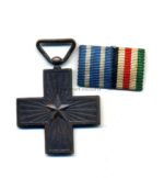 Italien Kriegsverdienstkreuz ab 1918 König Viktor Emmanuel III.