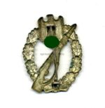 Infanterie Sturmabzeichen Silber Wilhelm Deumer, Buntmetall – Bild 2