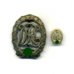 Reichssportabzeichen DRL in Bronze mit Miniatur, Hst. Hensler Prorzheim