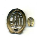 Reichssportabzeichen DRL in Bronze mit Miniatur, Hst. Hensler Prorzheim – Bild 2