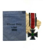 Eisernes Kreuz 2. Klasse 1939 mit Verleihungstüte - Hst. 65 (Klein & Quenzer, Oberstein)