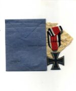 Eisernes Kreuz 2. Klasse 1939 mit Verleihungstüte - Hst. 65 (Klein & Quenzer, Oberstein) – Bild 2