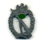 Infanterie Sturmabzeichen in Silber, Hst. Fritz Zimmermann, Stuttgart