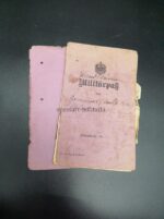 2x Militärpass (Landsturmschein) des Kanoniers Albert Zepf aus Watterdingen (Baden) 3.Batterie, Feldartillerie Regiment 80 – Bild 8