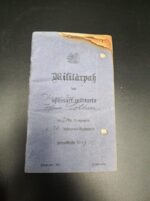 Wehrmacht Heer Urkundengruppe mit Erkennungsmarke & Militärpass 1.Weltkrieg des Oberleutnant Johann Söllner aus Wiesau, Fahrkolonne 7/212 (212. I.D.), leichte Radfahr-Straßen-Bau-Bataillon 503, Bau-Pionier-Bataillon 95 (18.Armee) Leningrad, Wolchow, Kurland – Bild 6