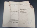 Wehrmacht Heer Urkundengruppe mit Erkennungsmarke & Militärpass 1.Weltkrieg des Oberleutnant Johann Söllner aus Wiesau, Fahrkolonne 7/212 (212. I.D.), leichte Radfahr-Straßen-Bau-Bataillon 503, Bau-Pionier-Bataillon 95 (18.Armee) Leningrad, Wolchow, Kurland – Bild 8