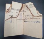 Wehrmacht Heer Urkundengruppe mit Erkennungsmarke & Militärpass 1.Weltkrieg des Oberleutnant Johann Söllner aus Wiesau, Fahrkolonne 7/212 (212. I.D.), leichte Radfahr-Straßen-Bau-Bataillon 503, Bau-Pionier-Bataillon 95 (18.Armee) Leningrad, Wolchow, Kurland – Bild 10